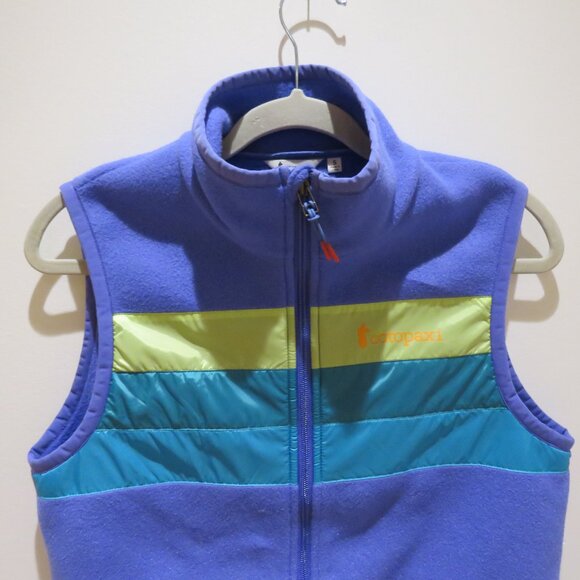 COTOPAXI Weste Teca Fleece Vest in Purple Outdoor Gorpcore Travel Casual Size S - Picture 4 of 13